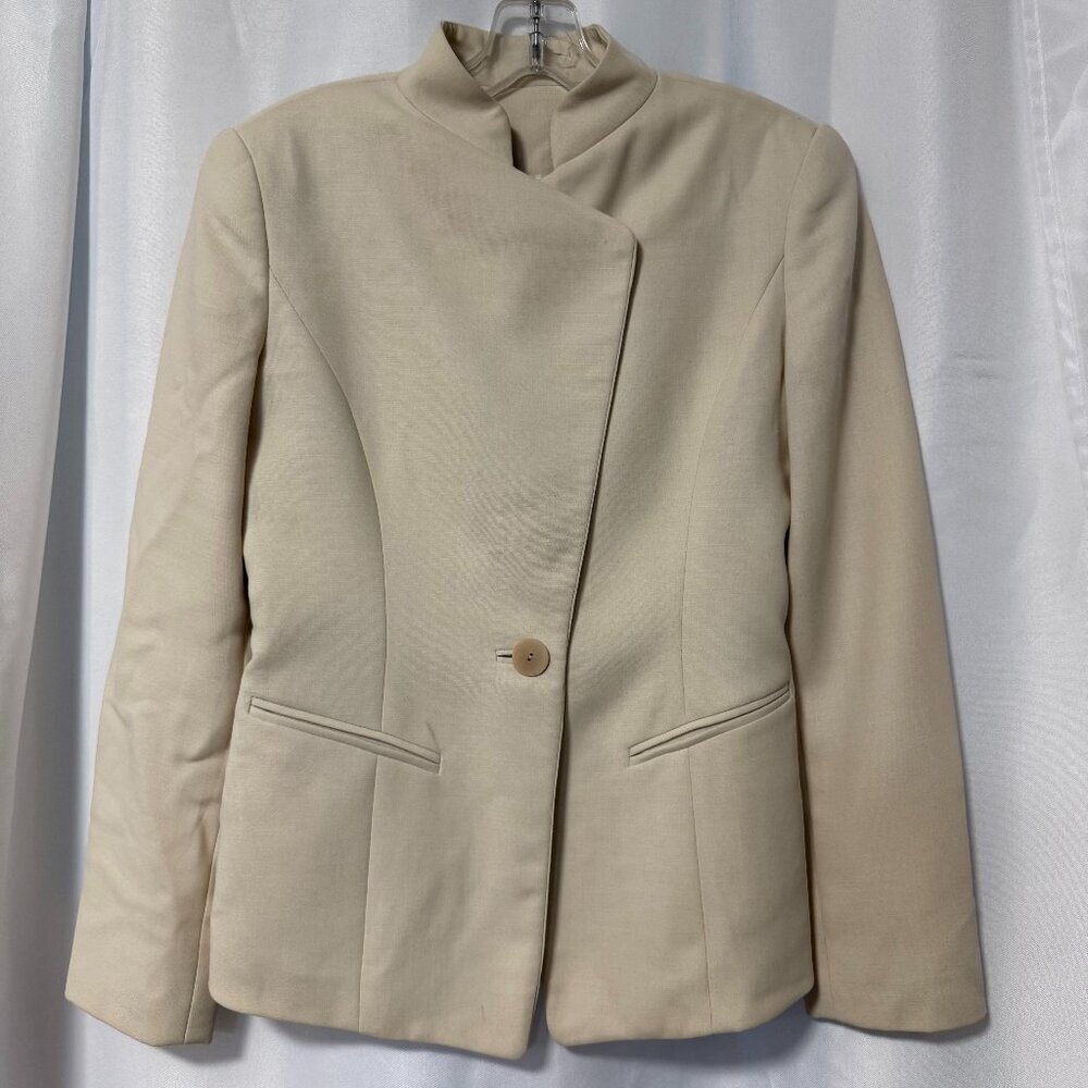 Dana Buchman SZ 2 Jacket Blazer Wool Office‎ Professional Business